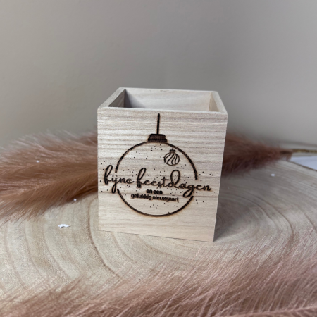 bakje fijne feestdagen