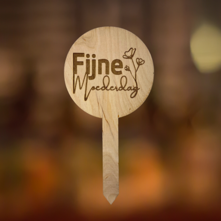 Tekst graveren in hout