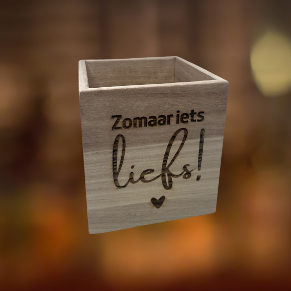 bakje zomaar iets liefs
