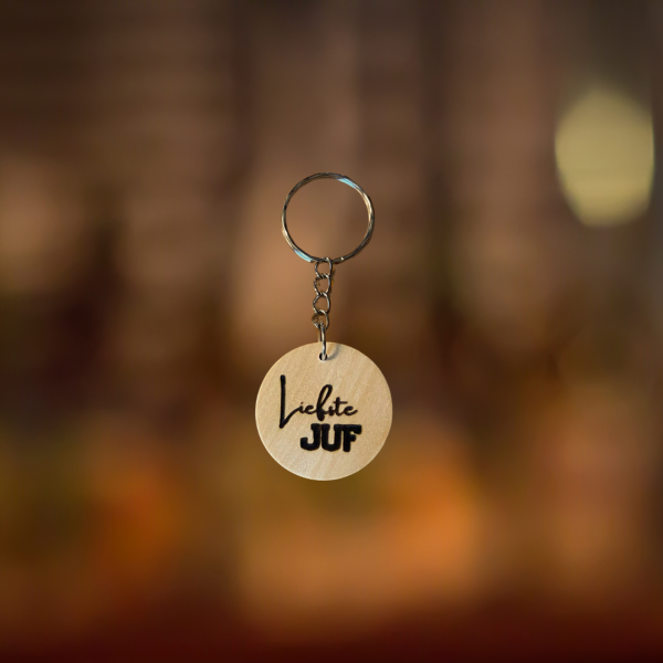 sleutelhanger juf