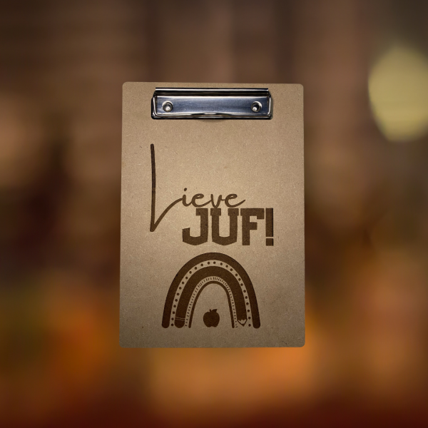 Clipboard A5 - Juf