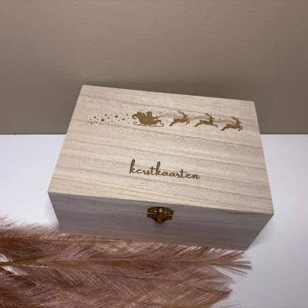 Kistje voor Kerstkaarten