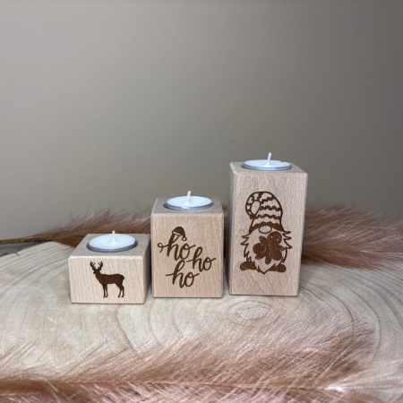 Waxinelichthouder Rendier