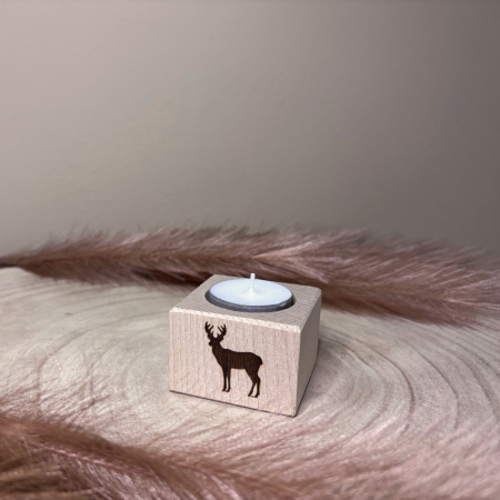 Waxinelichthouder Rendier