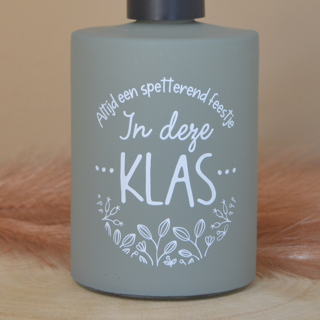 zeepdispenser in deze klas zeepdispenser in deze klas